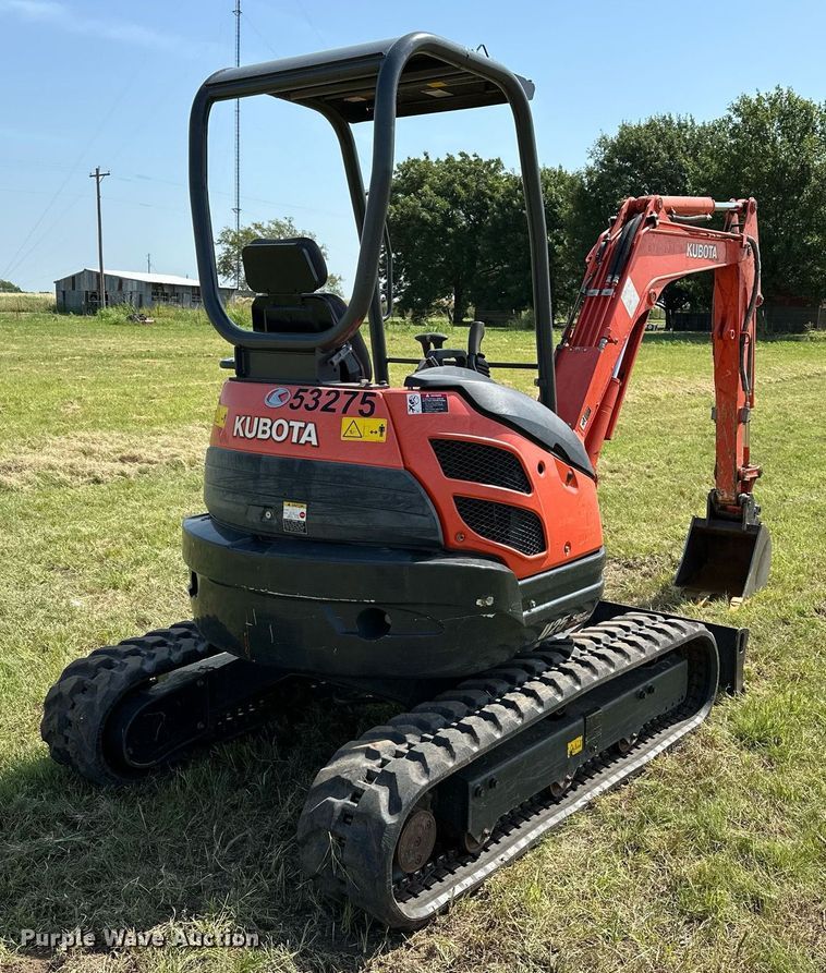 image for item DM0325 2020 Kubota  U25  mini excavator