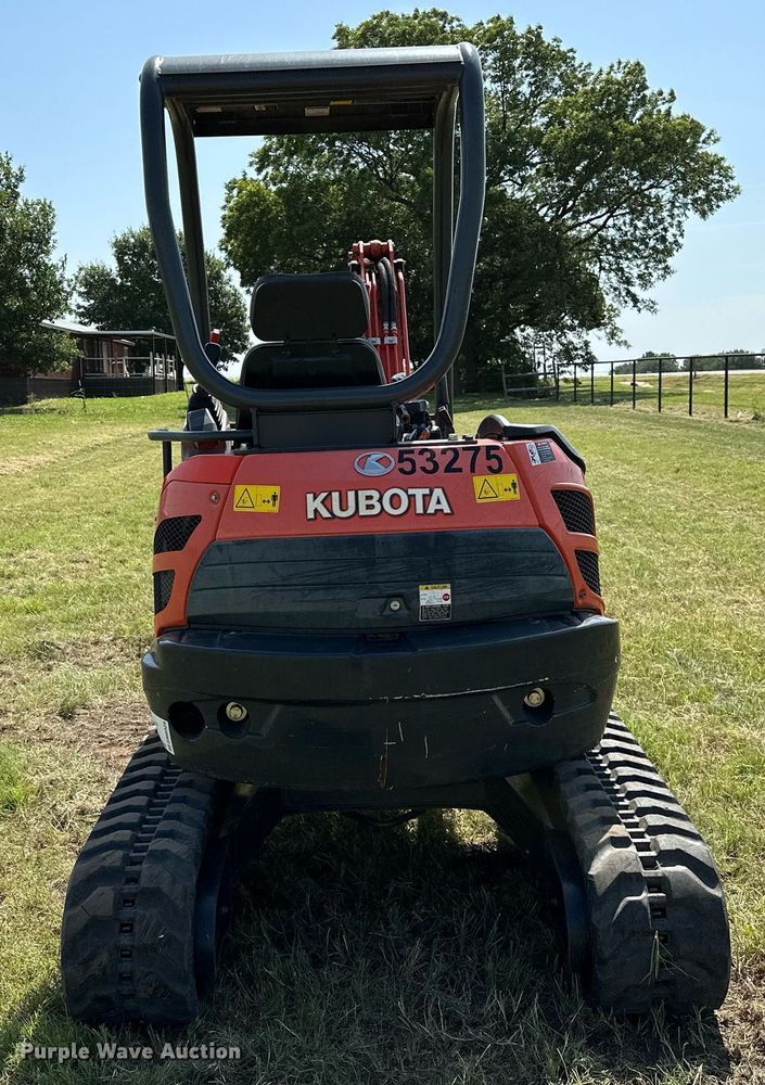 image for item DM0325 2020 Kubota  U25  mini excavator