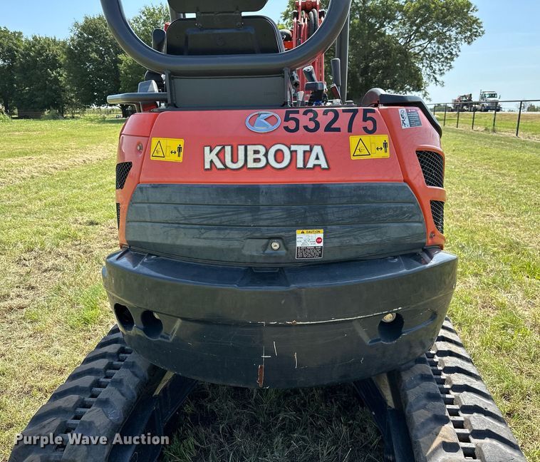 image for item DM0325 2020 Kubota  U25  mini excavator