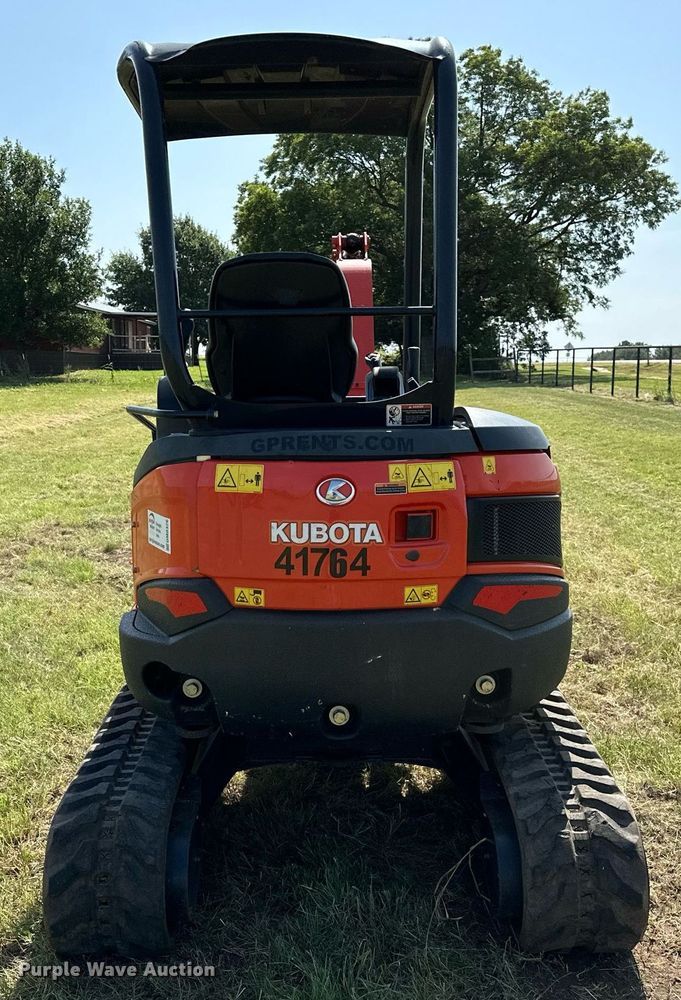 image for item DM0326 2019 Kubota  U27-4 mini excavator