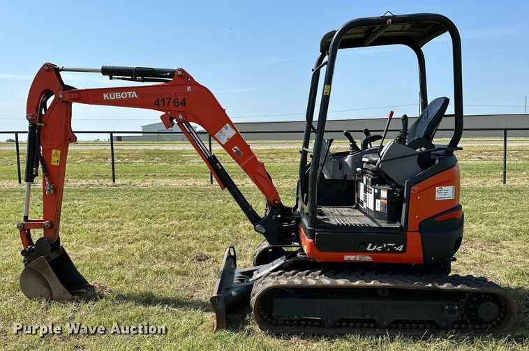 image for item DM0326 2019 Kubota  U27-4 mini excavator