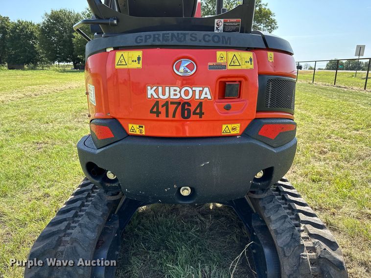 image for item DM0326 2019 Kubota  U27-4 mini excavator