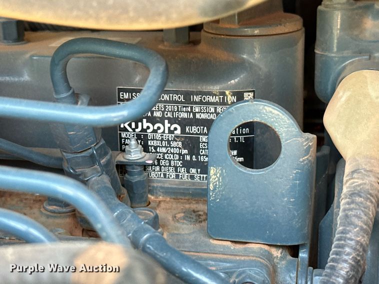 image for item DM0326 2019 Kubota  U27-4 mini excavator