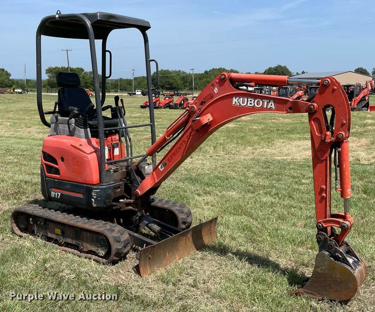 image for item DM0327 2019 Kubota  U17 mini excavator