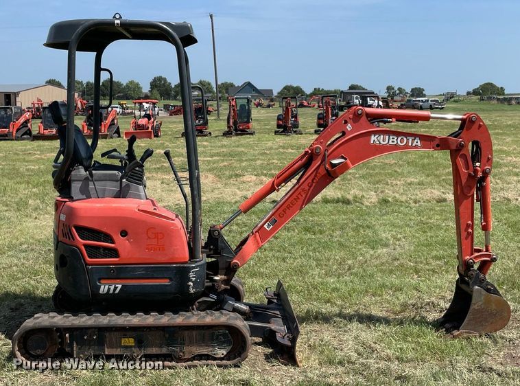 image for item DM0327 2019 Kubota  U17 mini excavator