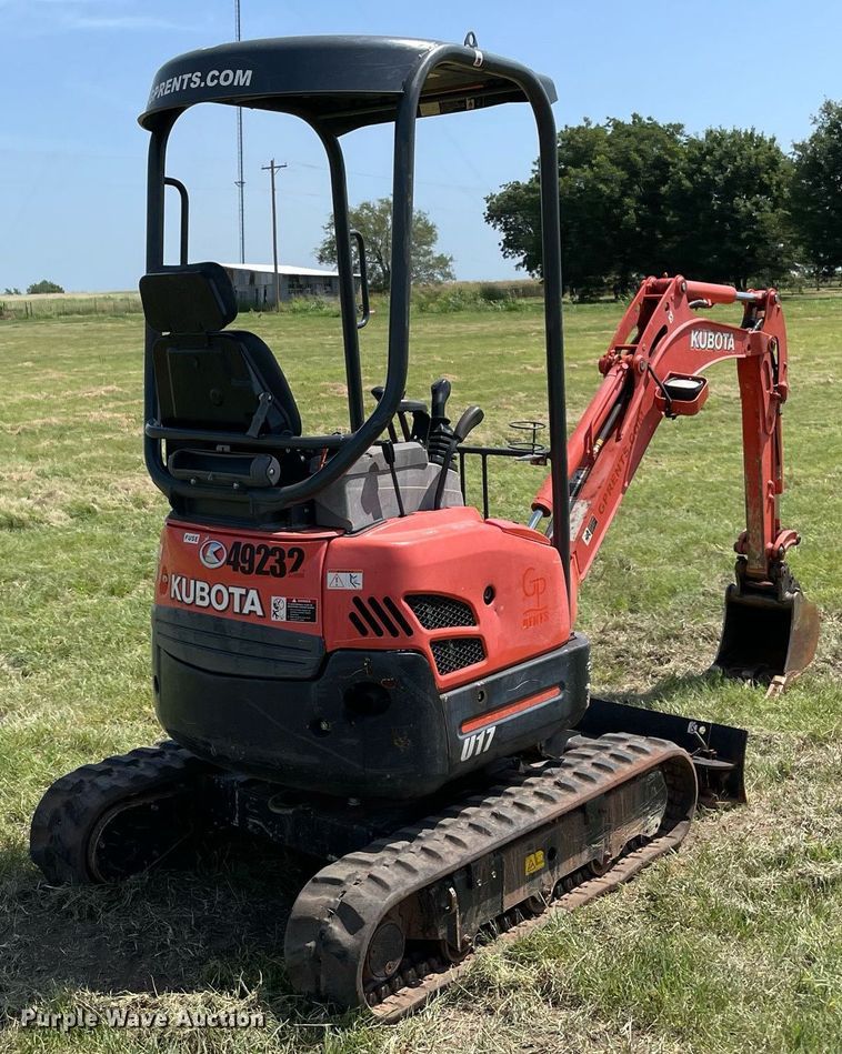 image for item DM0327 2019 Kubota  U17 mini excavator