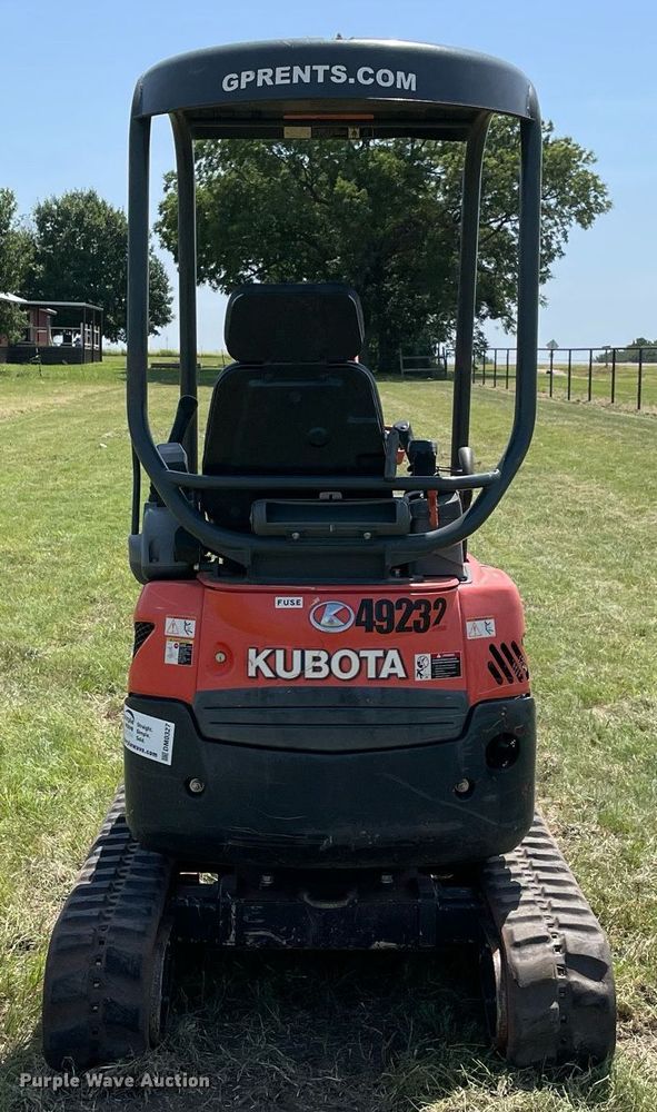 image for item DM0327 2019 Kubota  U17 mini excavator