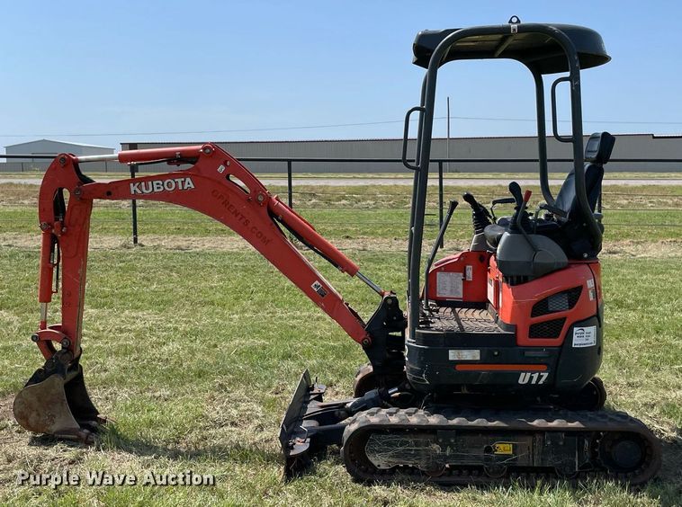 image for item DM0327 2019 Kubota  U17 mini excavator
