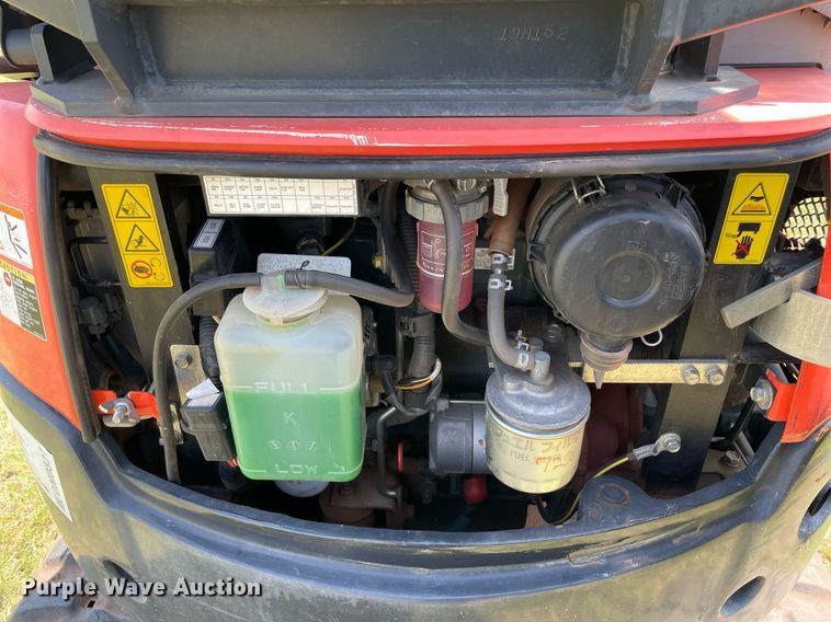 image for item DM0327 2019 Kubota  U17 mini excavator