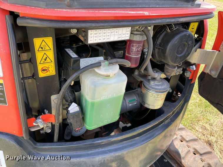 image for item DM0327 2019 Kubota  U17 mini excavator