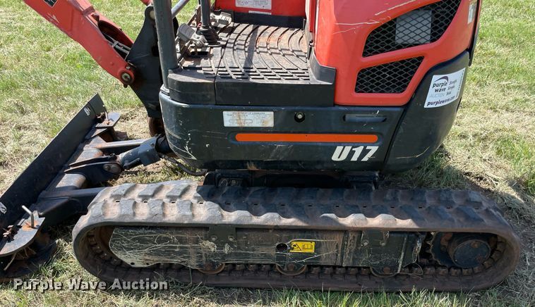 image for item DM0327 2019 Kubota  U17 mini excavator