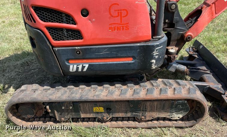 image for item DM0327 2019 Kubota  U17 mini excavator