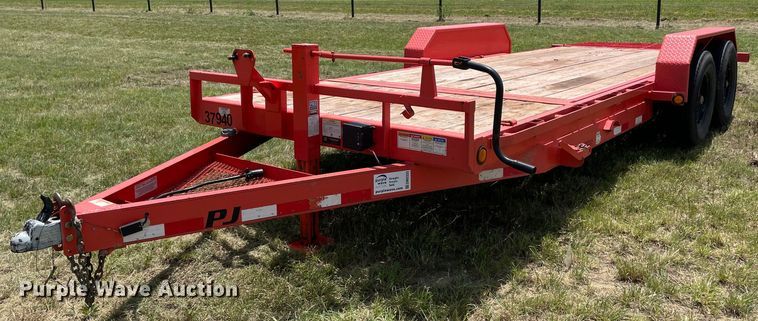image for item DM0333 2020 PJ tilt deck utility trailer
