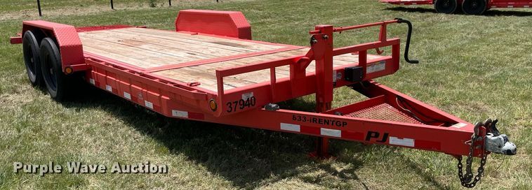 image for item DM0333 2020 PJ tilt deck utility trailer