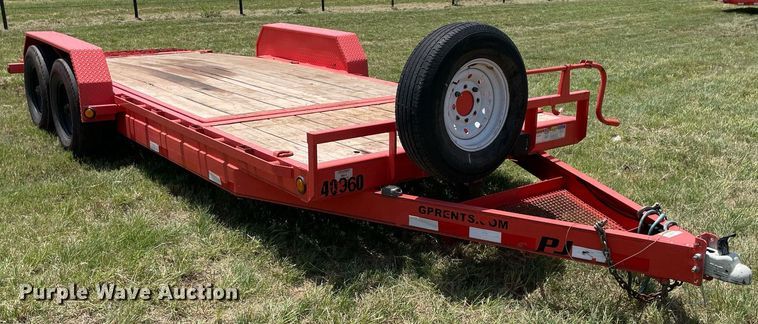 image for item DM0334 2020 PJ T6202 tilt deck utility trailer