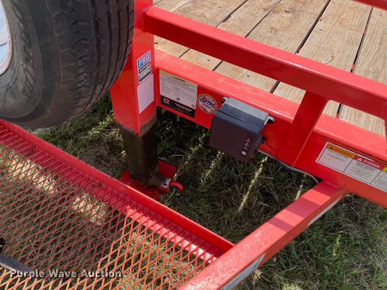 image for item DM0334 2020 PJ T6202 tilt deck utility trailer