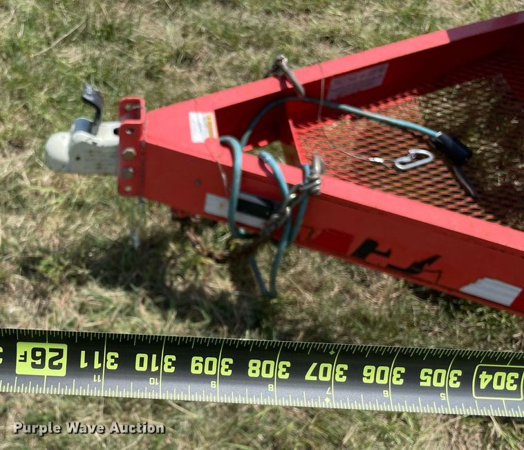 image for item DM0334 2020 PJ T6202 tilt deck utility trailer