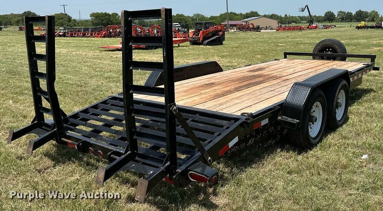 image for item DM0335 2021 Orange Line EQ14-17+3 utility trailer