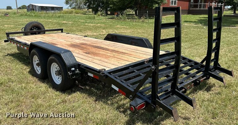 image for item DM0335 2021 Orange Line EQ14-17+3 utility trailer
