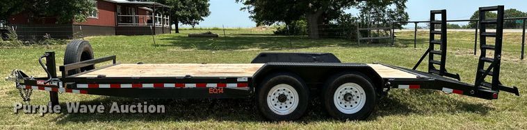 image for item DM0335 2021 Orange Line EQ14-17+3 utility trailer
