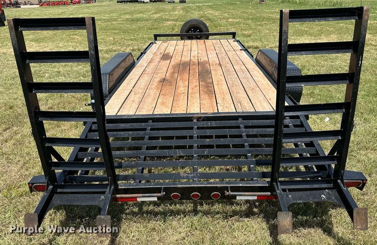 image for item DM0335 2021 Orange Line EQ14-17+3 utility trailer