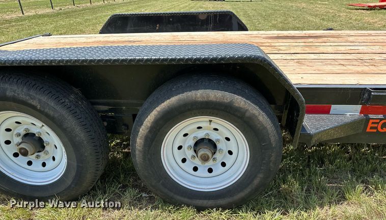 image for item DM0335 2021 Orange Line EQ14-17+3 utility trailer