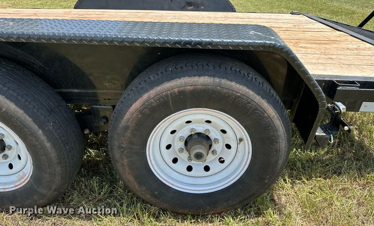 image for item DM0335 2021 Orange Line EQ14-17+3 utility trailer