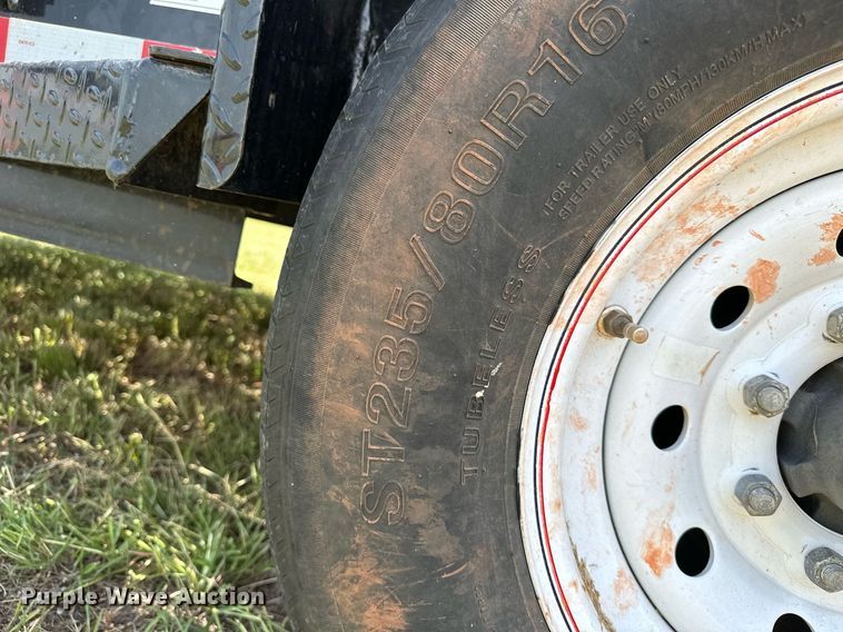 image for item DM0335 2021 Orange Line EQ14-17+3 utility trailer