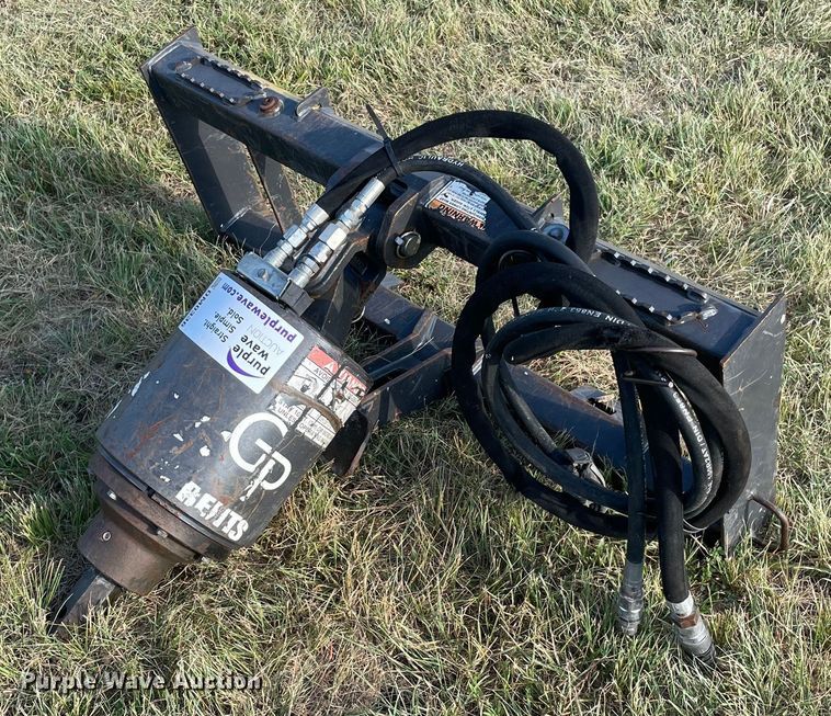 image for item DM0336 2015 Paladin  X1975 skid steer auger 