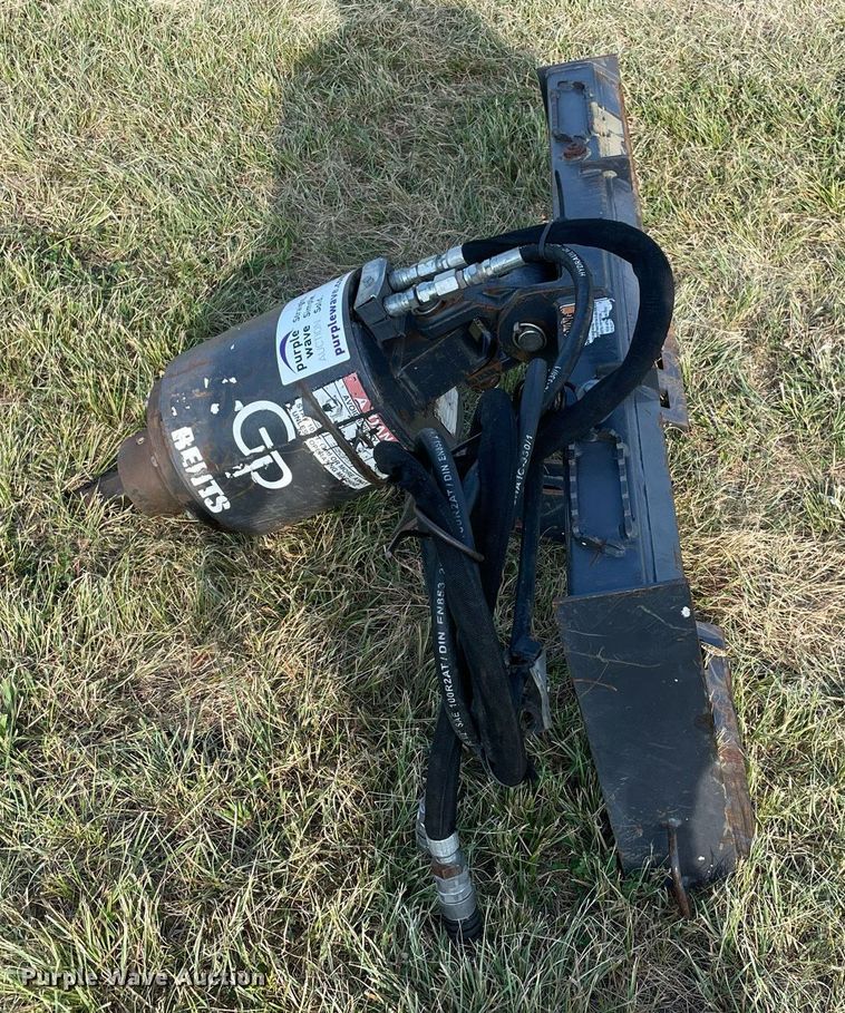 image for item DM0336 2015 Paladin  X1975 skid steer auger 