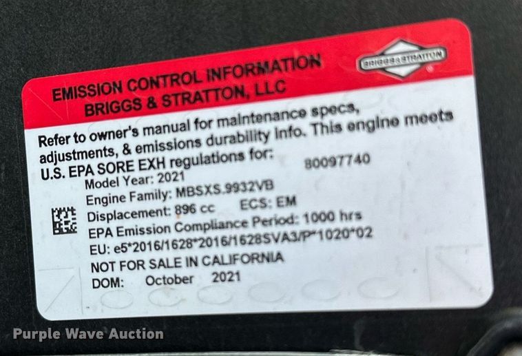 image for item DM0338 2021 Barreto 3107C wood chipper