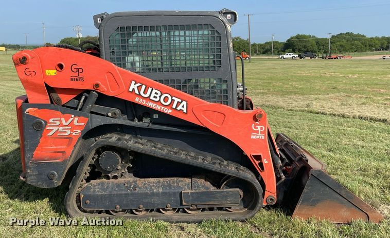 image for item DM0345 2020 Kubota SVL75-2 tracked skid steer loader