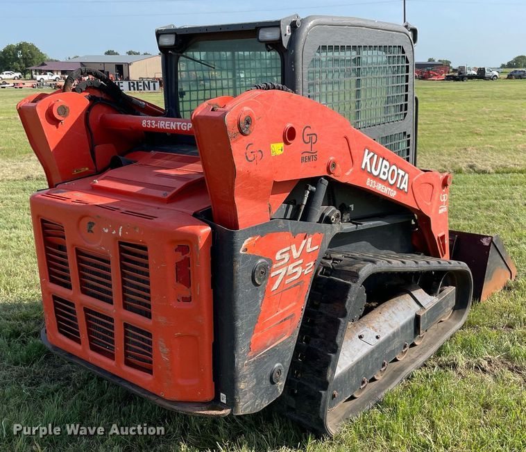 image for item DM0345 2020 Kubota SVL75-2 tracked skid steer loader