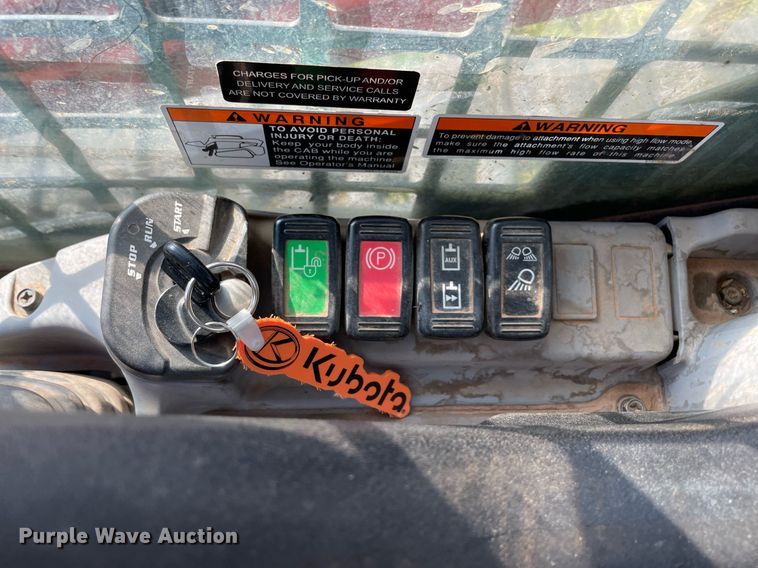 image for item DM0345 2020 Kubota SVL75-2 tracked skid steer loader