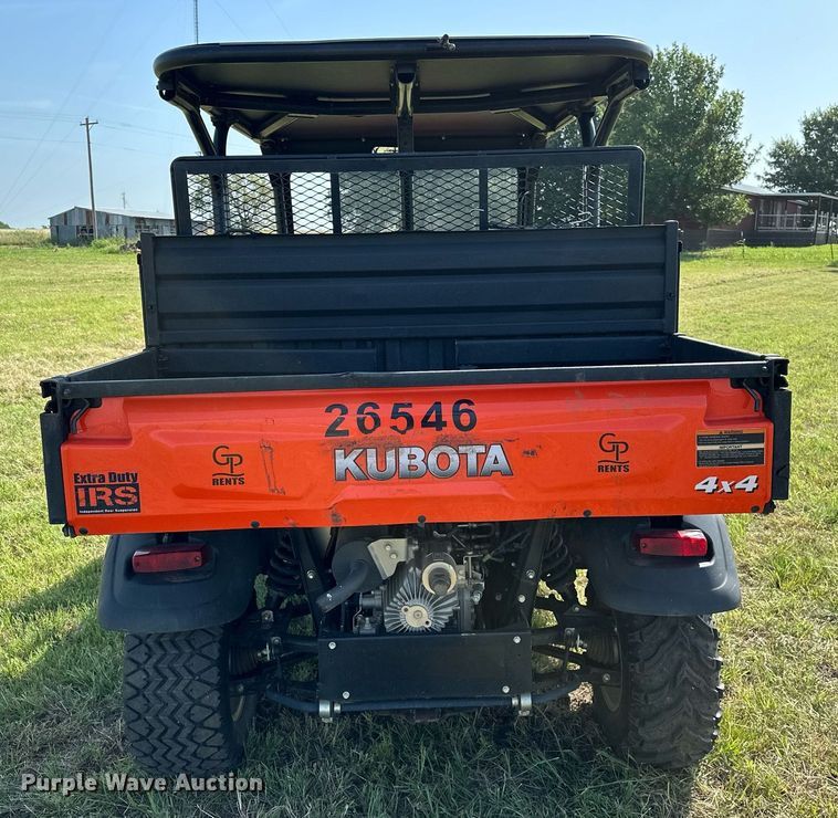 image for item DM0346 2018 Kubota  RTV X1140 utility vehicle