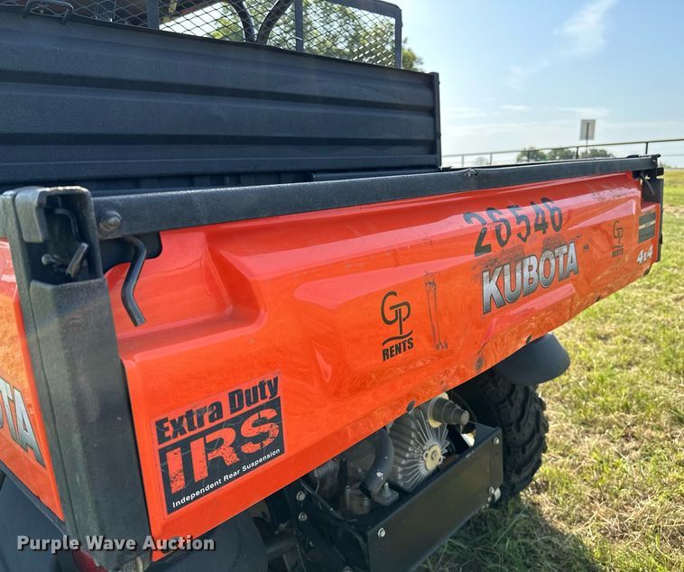 image for item DM0346 2018 Kubota  RTV X1140 utility vehicle