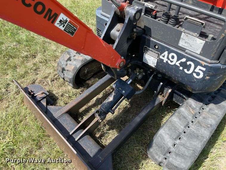 image for item DM0347 2019 Kubota  U17 mini excavator