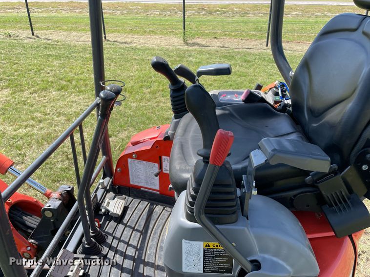 image for item DM0347 2019 Kubota  U17 mini excavator