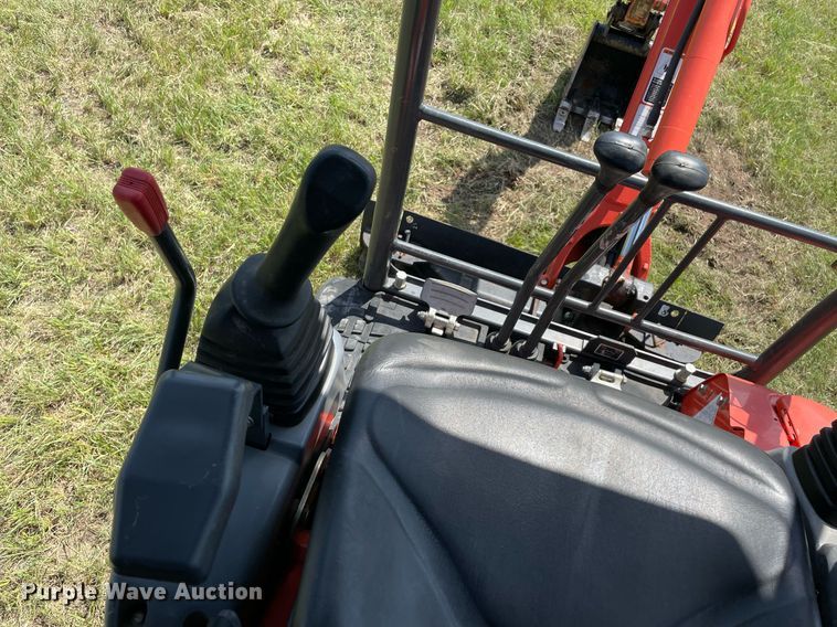 image for item DM0347 2019 Kubota  U17 mini excavator