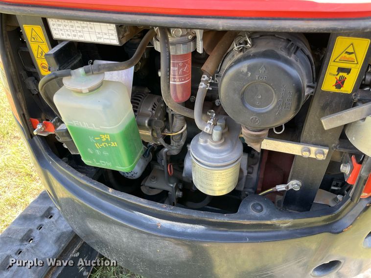 image for item DM0347 2019 Kubota  U17 mini excavator