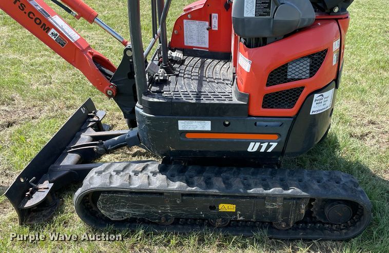 image for item DM0347 2019 Kubota  U17 mini excavator