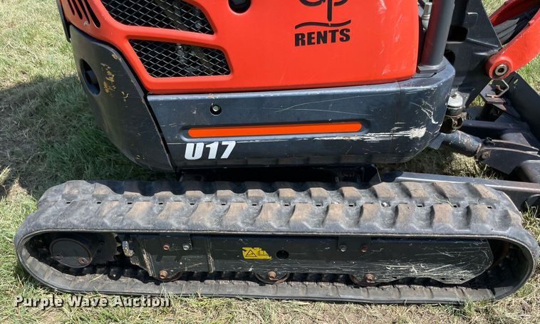 image for item DM0347 2019 Kubota  U17 mini excavator