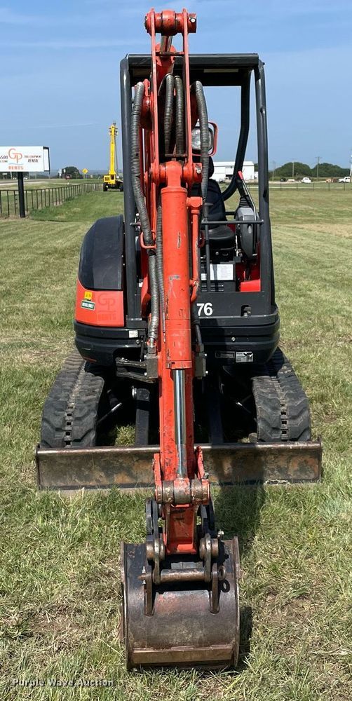 image for item DM0348 2020 Kubota U25 mini excavator