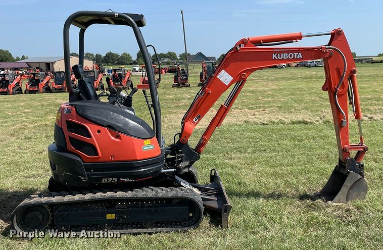 image for item DM0348 2020 Kubota U25 mini excavator