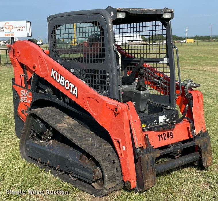 image for item DM0349 2019 Kubota SVL65-2 tracked skid steer loader