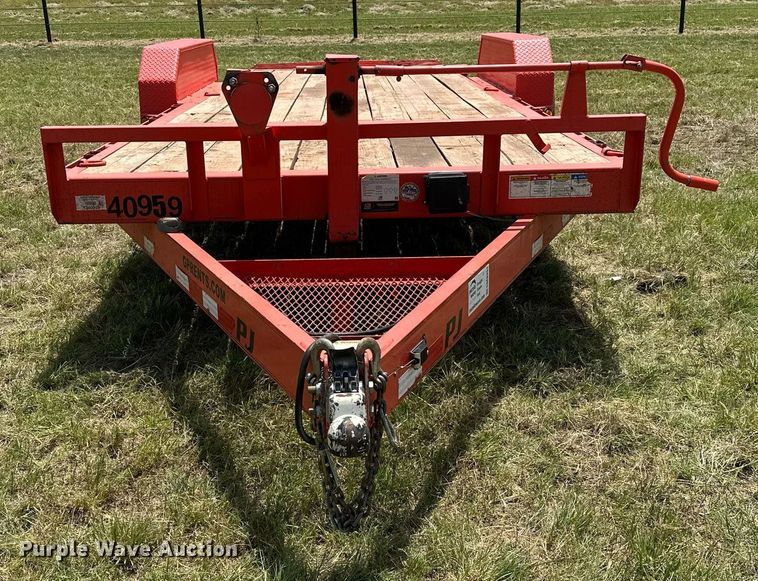 image for item DM0351 2021 PJ T6202 tilt deck utility trailer