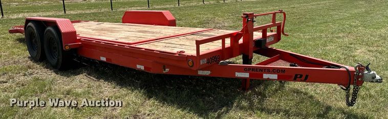 image for item DM0351 2021 PJ T6202 tilt deck utility trailer