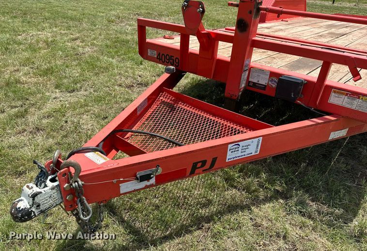 image for item DM0351 2021 PJ T6202 tilt deck utility trailer