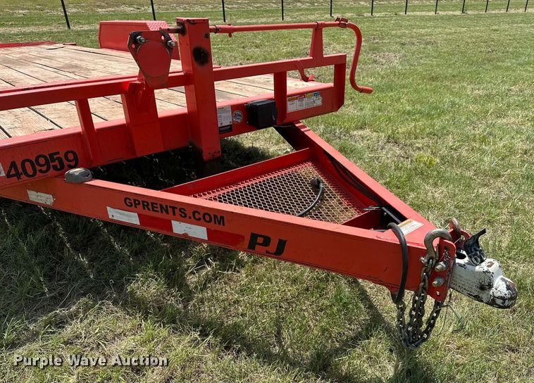 image for item DM0351 2021 PJ T6202 tilt deck utility trailer