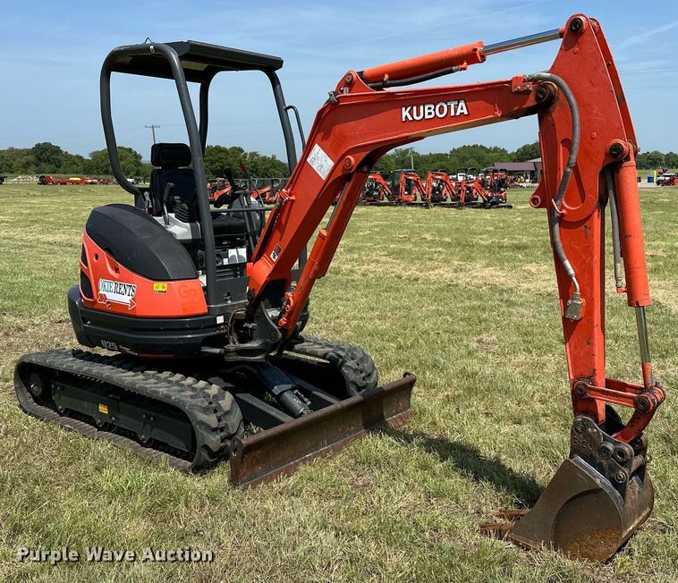 image for item DM0354 2020 Kubota  U25 mini excavator